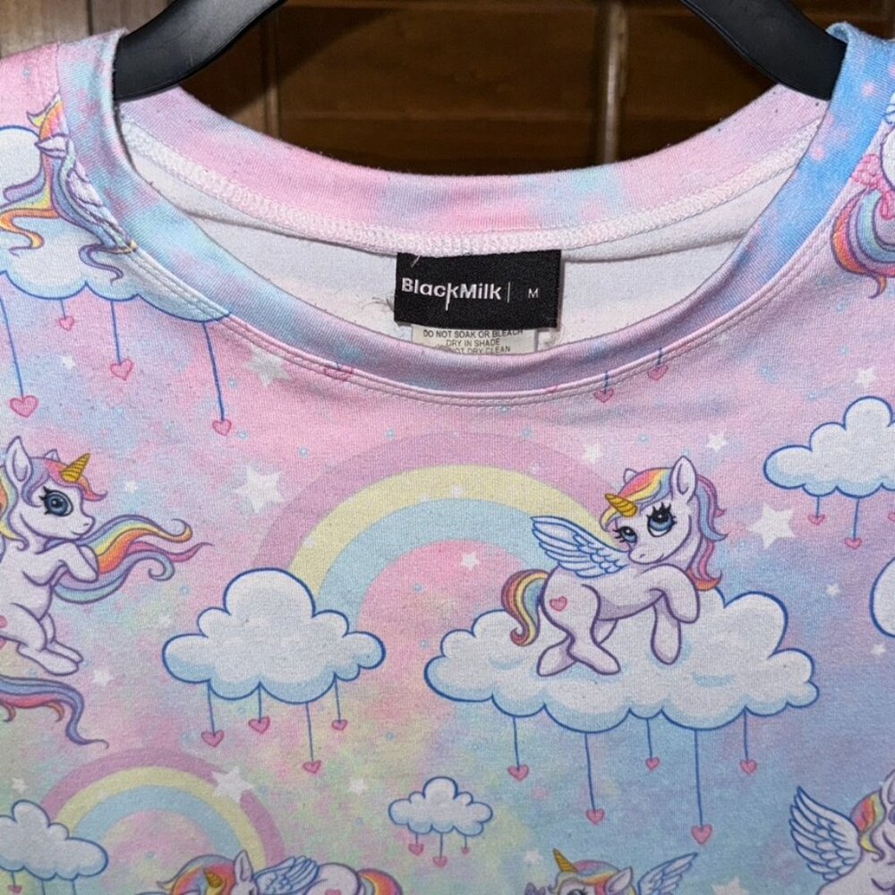 Blackmilk So Cute I Could Puke Comfy Tee M - Picture 2 of 3